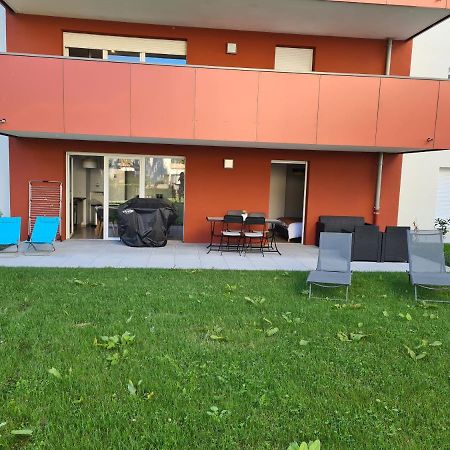 L'Instant Leman - T2 3 Etoiles A 5Min De Thonon Et Evian Avec Terrasse Et Jardin A 100M Du Lac 安菲翁·莱斯·班恩斯 外观 照片