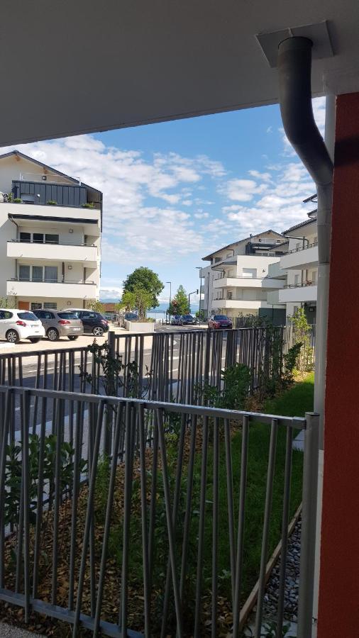L'Instant Leman - T2 3 Etoiles A 5Min De Thonon Et Evian Avec Terrasse Et Jardin A 100M Du Lac 安菲翁·莱斯·班恩斯 外观 照片