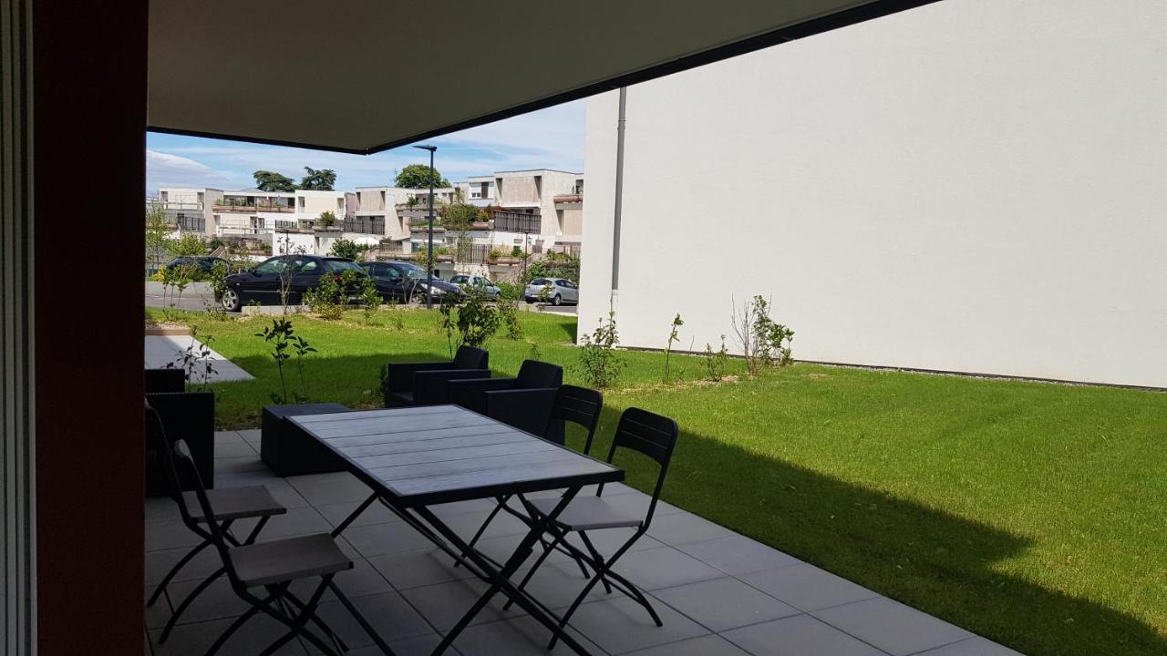 L'Instant Leman - T2 3 Etoiles A 5Min De Thonon Et Evian Avec Terrasse Et Jardin A 100M Du Lac 安菲翁·莱斯·班恩斯 外观 照片