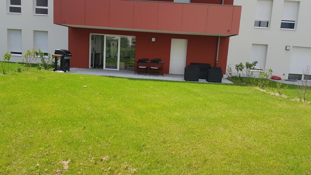 L'Instant Leman - T2 3 Etoiles A 5Min De Thonon Et Evian Avec Terrasse Et Jardin A 100M Du Lac 安菲翁·莱斯·班恩斯 外观 照片
