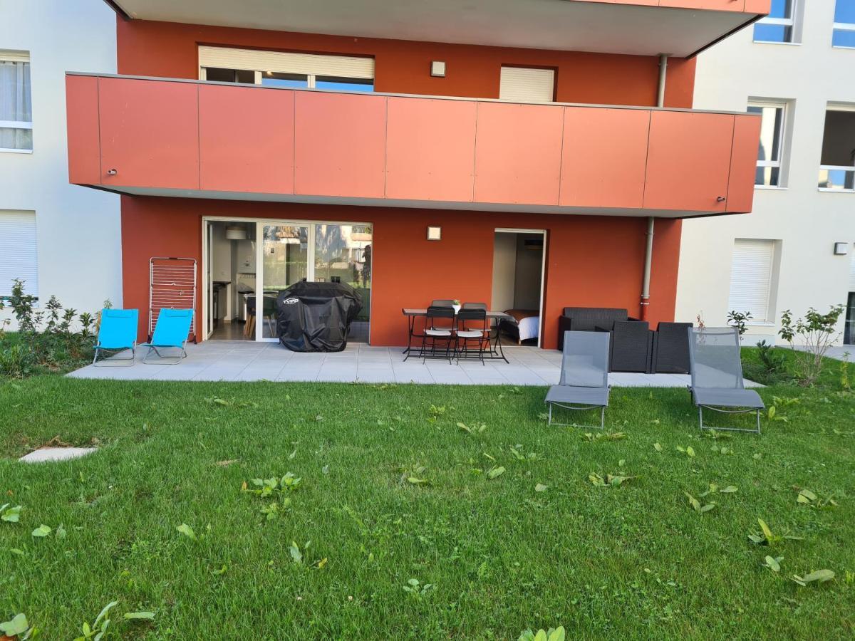 L'Instant Leman - T2 3 Etoiles A 5Min De Thonon Et Evian Avec Terrasse Et Jardin A 100M Du Lac 安菲翁·莱斯·班恩斯 外观 照片